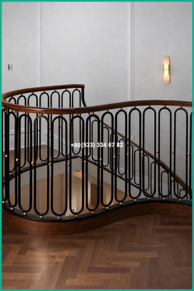 MERDİVEN KORKULUKLARI- MERDİVEN KORKULUK TASARIMI tas21952