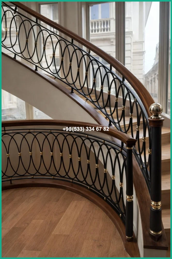 MERDİVEN KORKULUKLARI- MERDİVEN KORKULUK TASARIMI tas21955