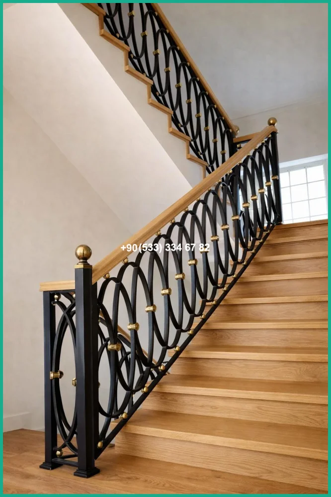 MERDİVEN KORKULUKLARI- MERDİVEN KORKULUK TASARIMI tas21959