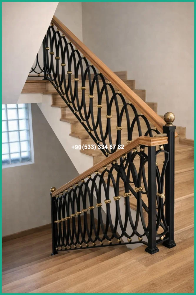 MERDİVEN KORKULUKLARI- MERDİVEN KORKULUK TASARIMI tas21960