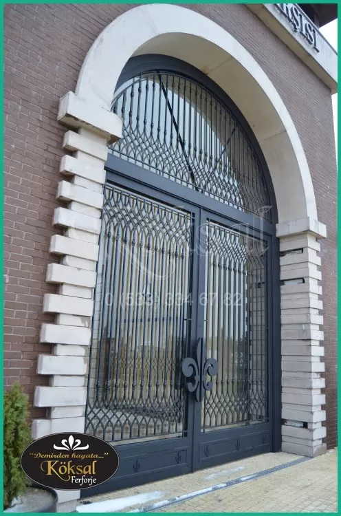 Motifli Villa Kapıları - Villa Kapısı