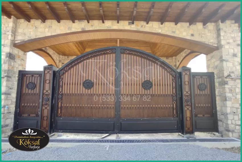 Oval Villa Garaj Kapıları – Villa Giriş Garaj Kapısı