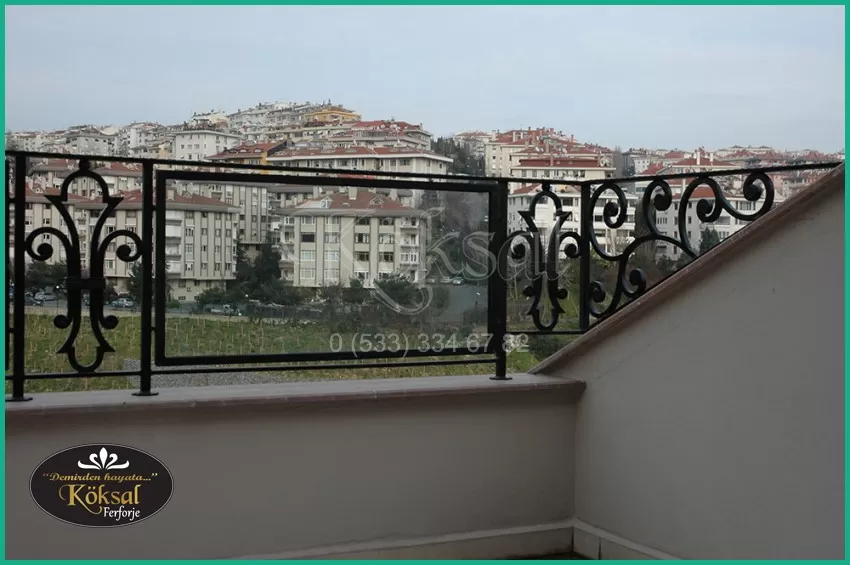 SAĞLAM BALKON KORKULUKLARI - FERFORJE BALKON KORKULUĞU