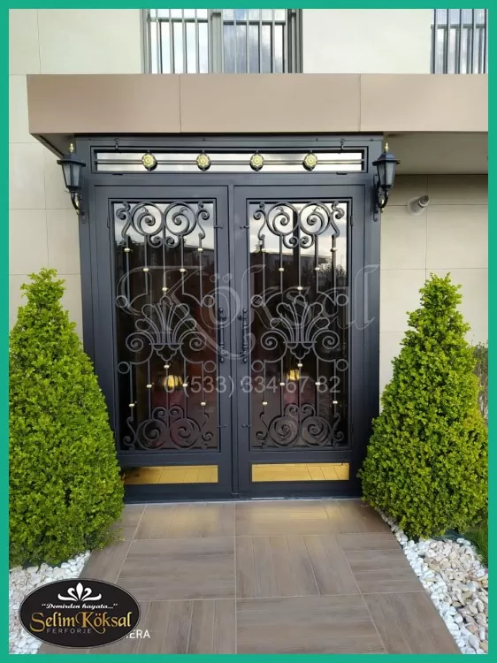 Siyah Villa Kapıları - Villa Dış Kapıları