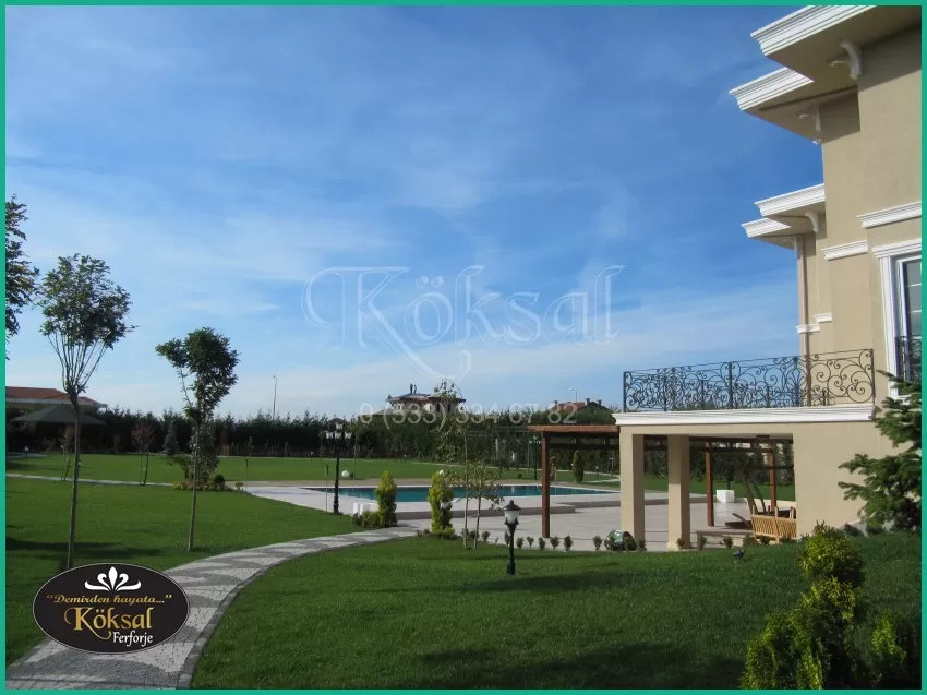 Teras Balkon Korkulukları - Ferforje Balkon Korkuluk - Demir Balkon Korkuluk