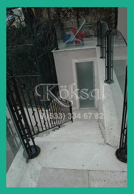 Villa Dış Merdiven Korkuluğu Modeli