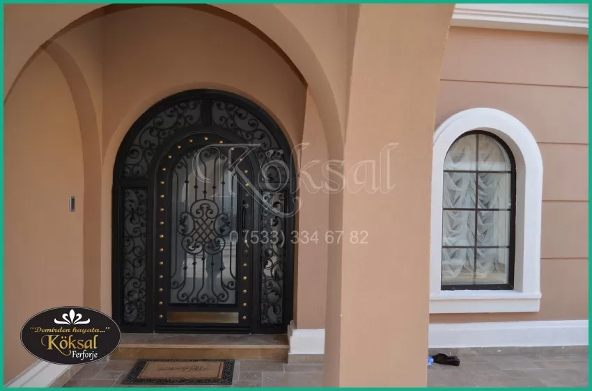 Villa Giriş Kapısı – Oval Villa Kapısı