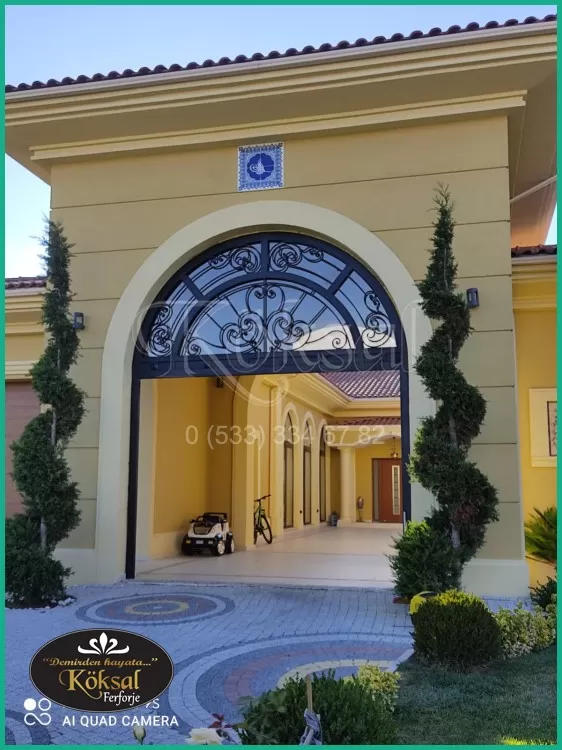 Villa Kapı – Demir Villa Kapıları – Ferforje Villa Kapısı
