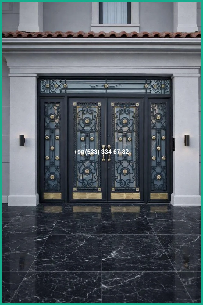 VİLLA KAPILARI-FERFORJE VİLLA KAPILAR-VİLLA GİRİŞ KAPILAR tas21912