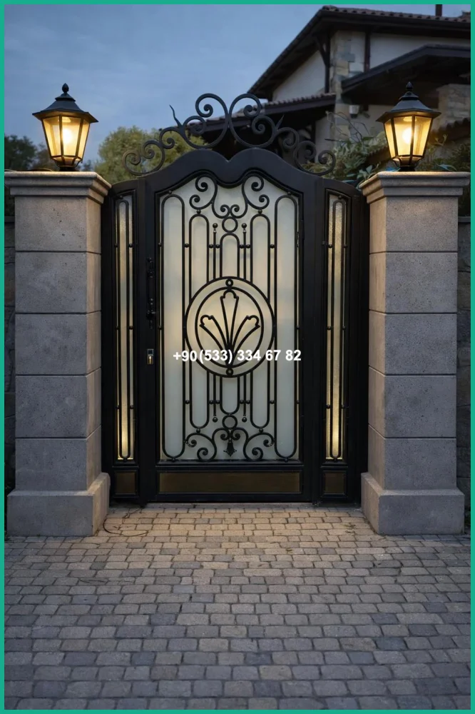 VİLLA KAPILARI-FERFORJE VİLLA KAPILAR-VİLLA GİRİŞ KAPILAR tas21919