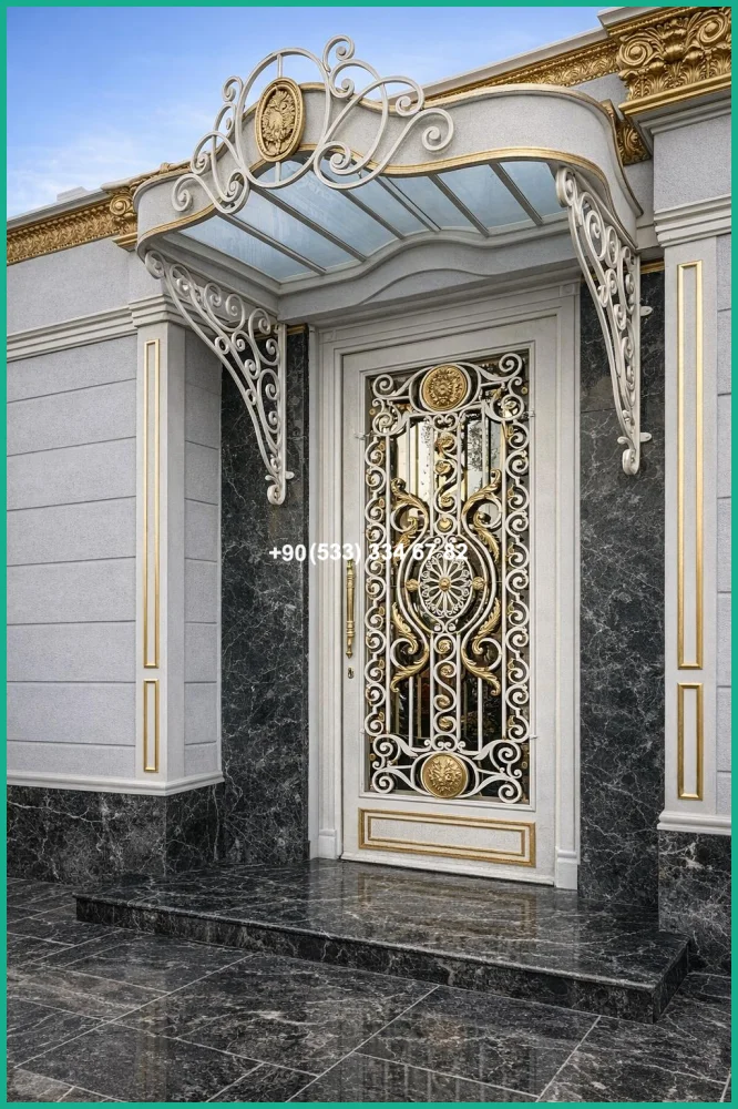 VİLLA KAPILARI-FERFORJE VİLLA KAPILAR-VİLLA GİRİŞ KAPILAR tas21920