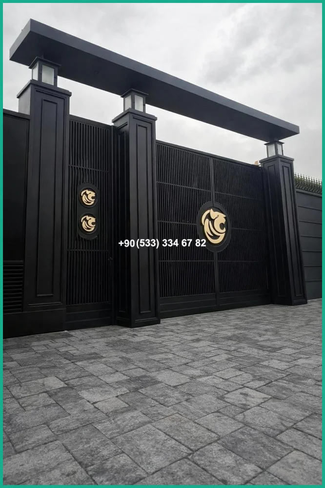 VİLLA KAPILARI-FERFORJE VİLLA KAPILAR-VİLLA GİRİŞ KAPILAR tas22035