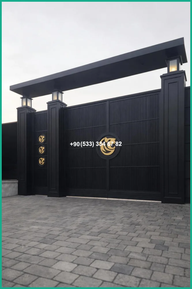VİLLA KAPILARI-FERFORJE VİLLA KAPILAR-VİLLA GİRİŞ KAPILAR tas22040