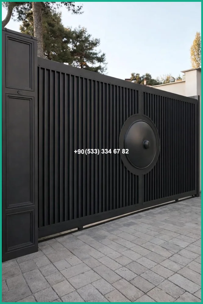 VİLLA KAPILARI-FERFORJE VİLLA KAPILAR-VİLLA GİRİŞ KAPILAR tas22043