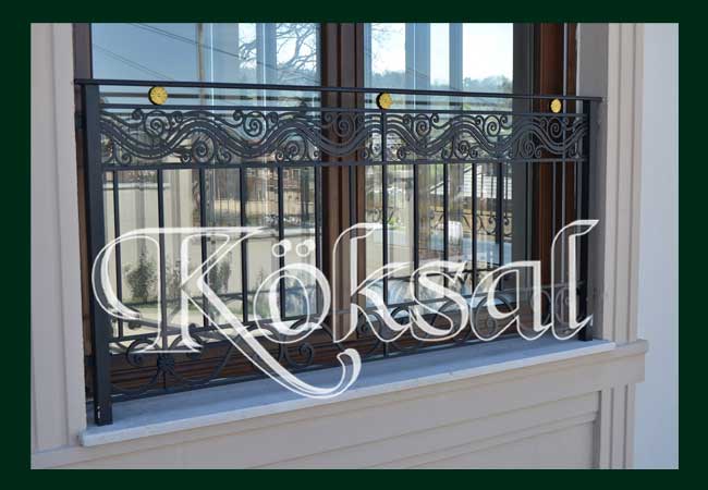 Balkon İçin Ferforje Korkuluk