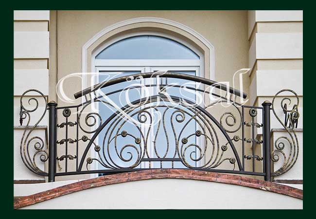 Köksallar Ferforje Balkon Korkuluğu