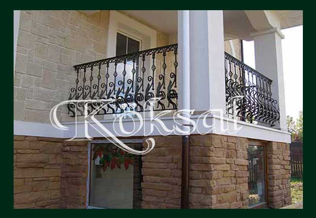 Malikane Balkon Korkuluk Örneği
